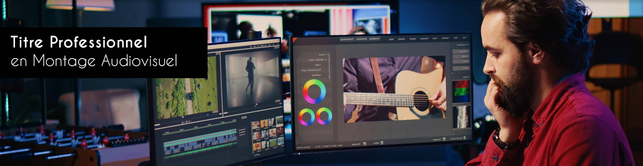 Titre Professionnel monteur audiovisuel à St-Pierre